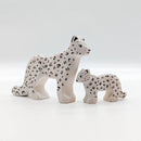 Wooden Snow Leopard - Mother