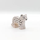 Wooden Snow Leopard - Cub