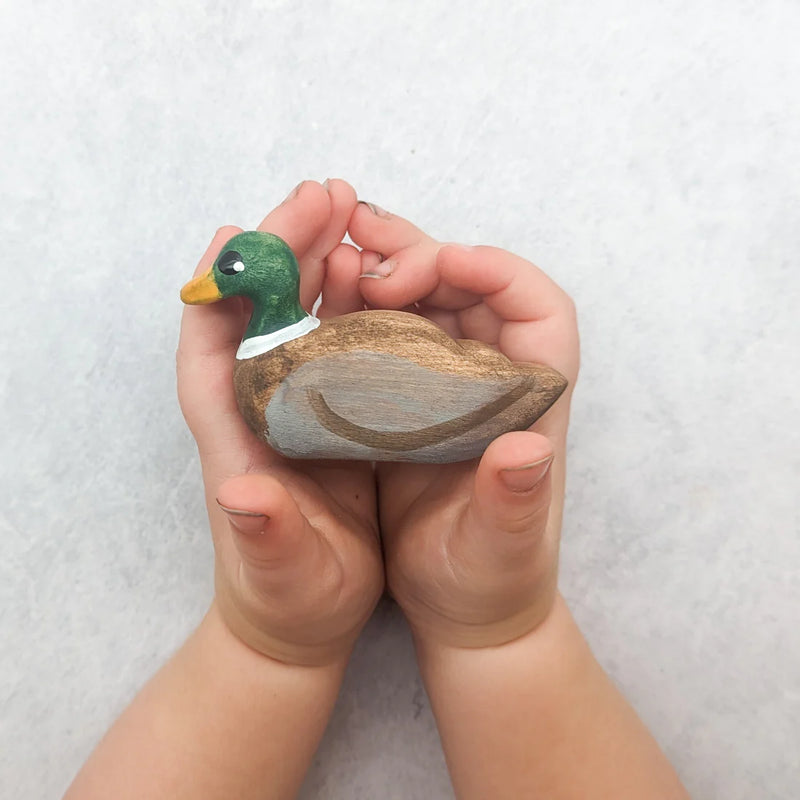 Wooden Mallard Duck