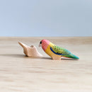 Wooden Eastern Rosella With Branch