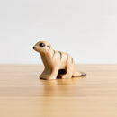 Wooden Meerkat - Crouching