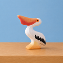 Wooden Pelican - Eating