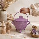Cast Iron Cauldron With Lid - Lavender