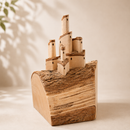 Medium Wooden Pop Up Castle - Jacaranda
