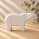 Wooden Polar Bear