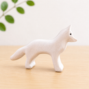 Wooden Polar Fox
