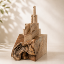 Medium Wooden Pop Up Castle - London Plane