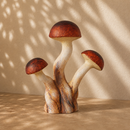 Wooden Porcini Mushrooms