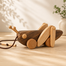Large Wooden Pull Along Grasshopper