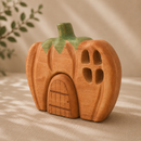 Large Wooden Pumpkin House