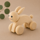 Wooden Push Along Rabbit - Ace