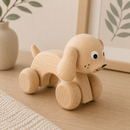Wooden Push Along Dog - Harley