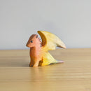 Small Wooden Dragon - Rainbow