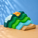 Mountains, Cloud & Sun Stacker