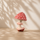 Wooden Mushroom - Pink