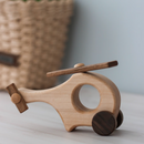Wooden Helicopter - Small