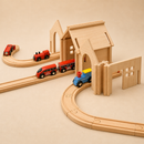 Wooden Train Station - Small Set