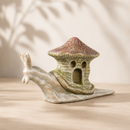 Wooden Snail With House