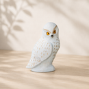 Wooden Snow Owl