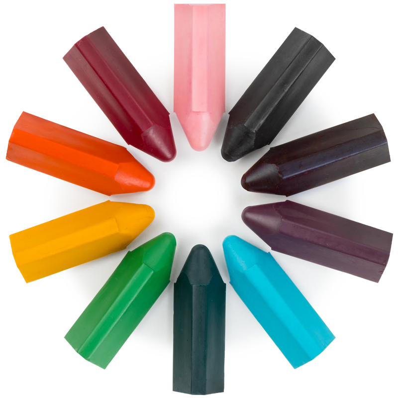 Honeysticks Triangle Crayons - Pack Of 10