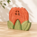 Large Wooden Tulip House
