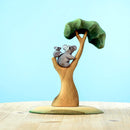 Wooden Koala, Joey & Tree Set