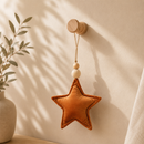 Velvet Star Pendant - Rust