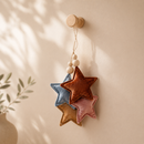 Velvet Star Pendant - Set Of 4