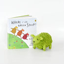 Where Is The Green Sheep? Large Green Sheep & Book Boxed Set