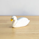 Wooden Swan - White