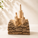 Wooden Pop Up Castle - Ash