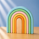 Wooden Arches - Pastel