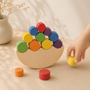 Wooden Balance Game - Rainbow