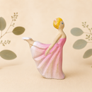 Wooden Ballerina - Pink Dress