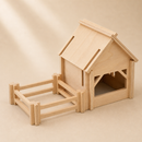 Wooden Stable and Fence - Small Set