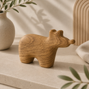 Wooden Bear Figure - Quincy