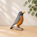 Wooden American Robin