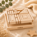 Wooden Building Blocks - Pythagoras