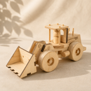 Wooden Toy Bulldozer - Harry