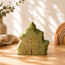 Wooden Bush With Yellow Flowers - Small