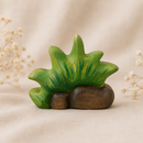 Wooden Bush With Rock