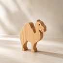 Wooden Camel Figure