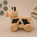 Wooden Pull Along Cow – Maisie