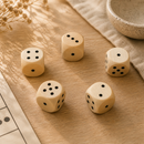 Wooden Dice Set - 5