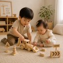 Wooden Backhoe Loader - Theo