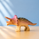 Large Wooden Triceratops