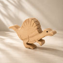 Wooden Spinosaurus Figure