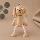 Wooden Dog Toy On Spring - Melody