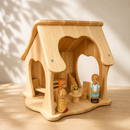 Wooden Dollhouse - Tulip Heart