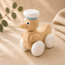 Wooden Pull Along Toy Duck - Austin
